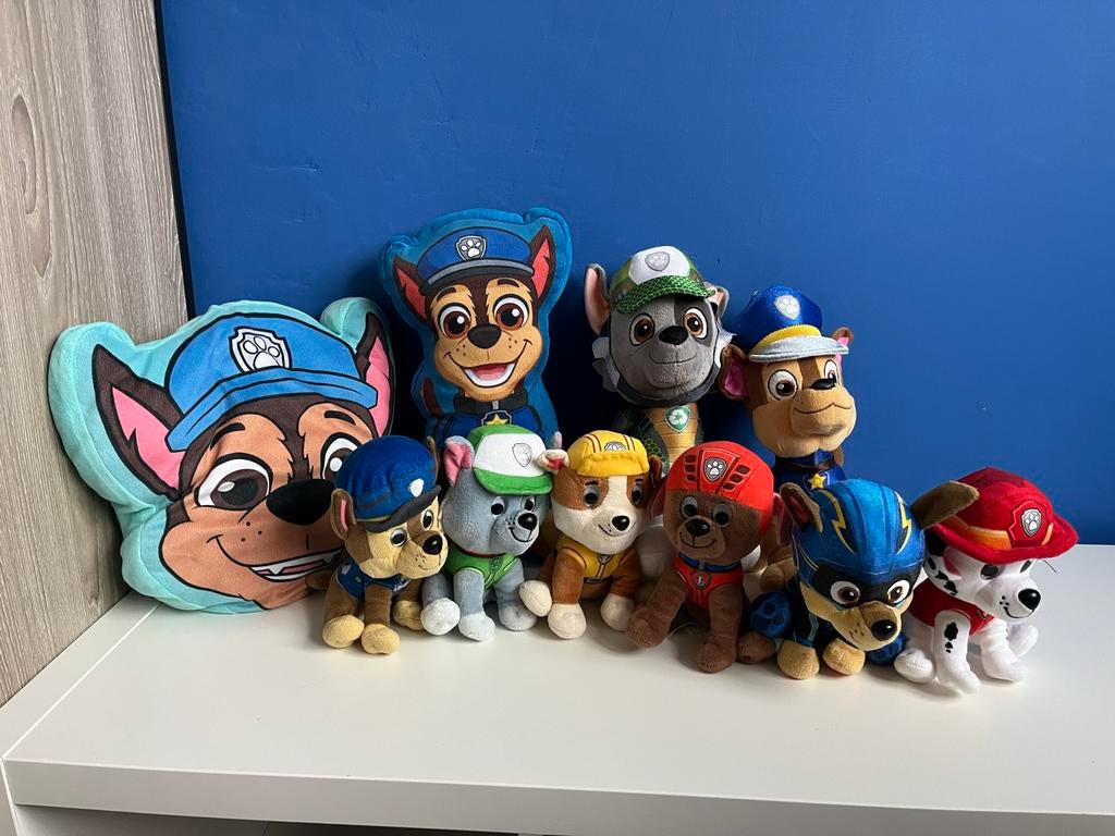 Paw Patrol knuffels, Ophalen, Gebruikt, Hond, Middelgroot (20 tot 80 cm)