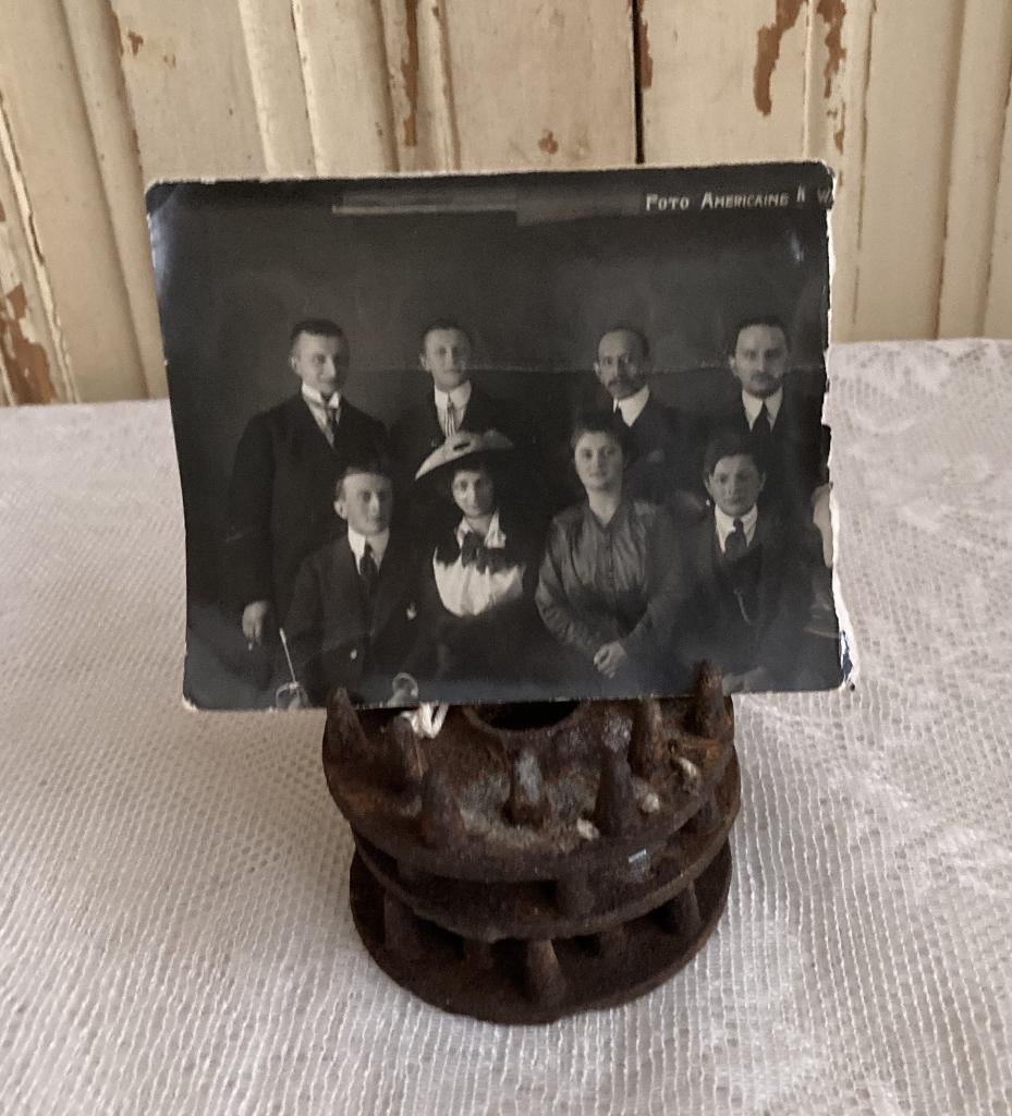 2x Brocante oude ijzeren gaspitten - gasbranders, Antiek en Kunst, Ophalen of Verzenden