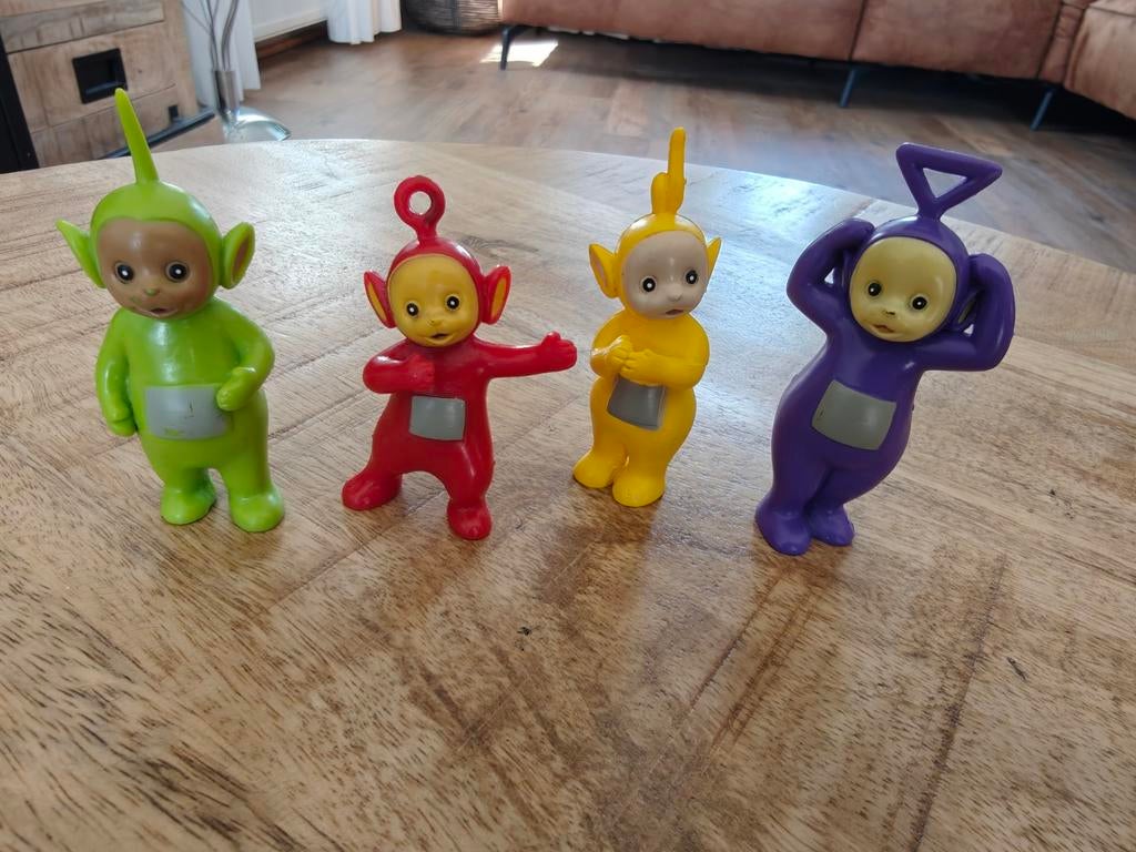 Teletubbies poppetjes set van 4, Ophalen of Verzenden, Gebruikt