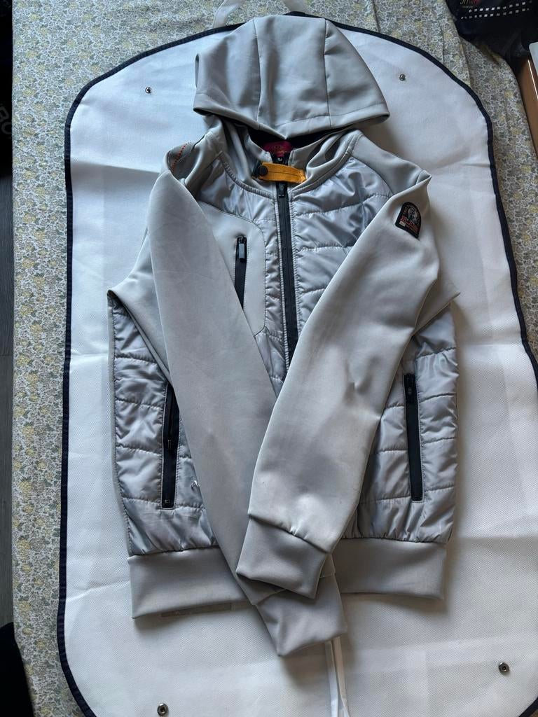 Parajumpers Cardigan – Lichtgrijs - Size S, Maat 48/50 (M), Parajumpers, Ophalen of Verzenden, Grijs