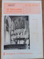 Jan van Weelden - 12 Psalmen in twee toonsoorten   (orgel), Orgel, Gebruikt, Les of Cursus, Ophalen of Verzenden