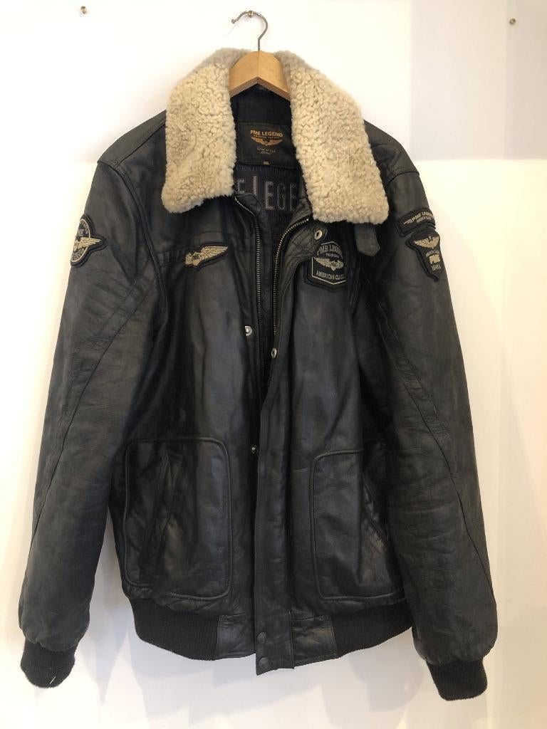 PME Legend leren jas heren XXXL, Zwart, Overige maten, Ophalen of Verzenden, Zo goed als nieuw