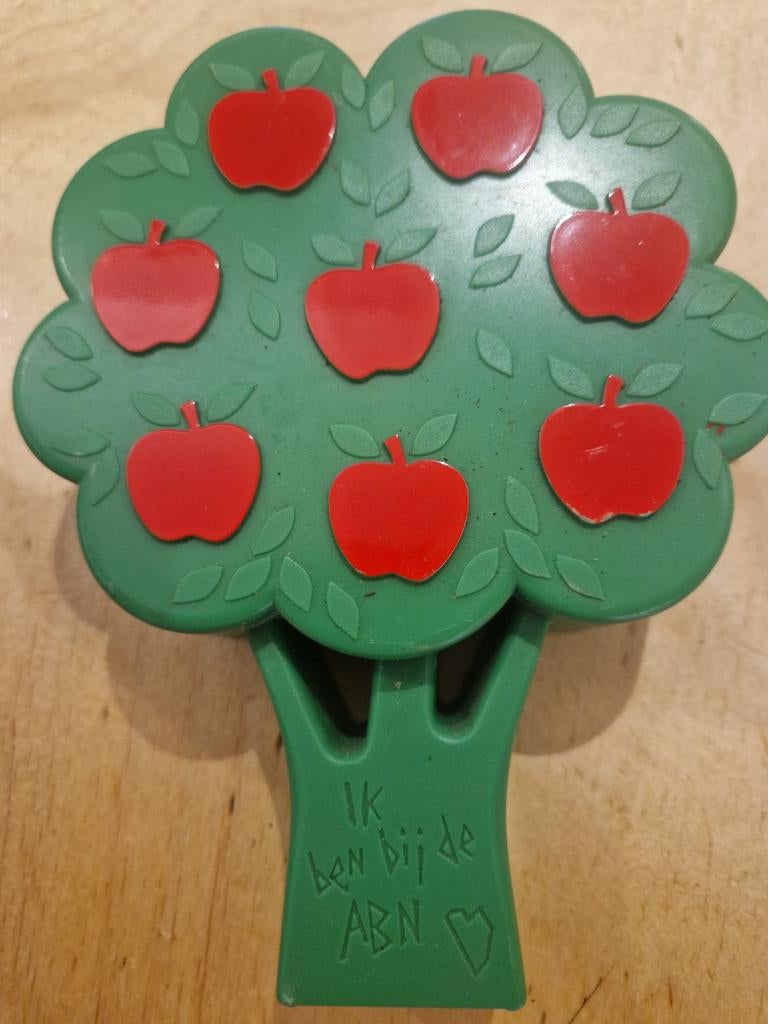 ABN spaarpot boom met appels, Verzamelen, Spaarpotten, Ophalen of Verzenden