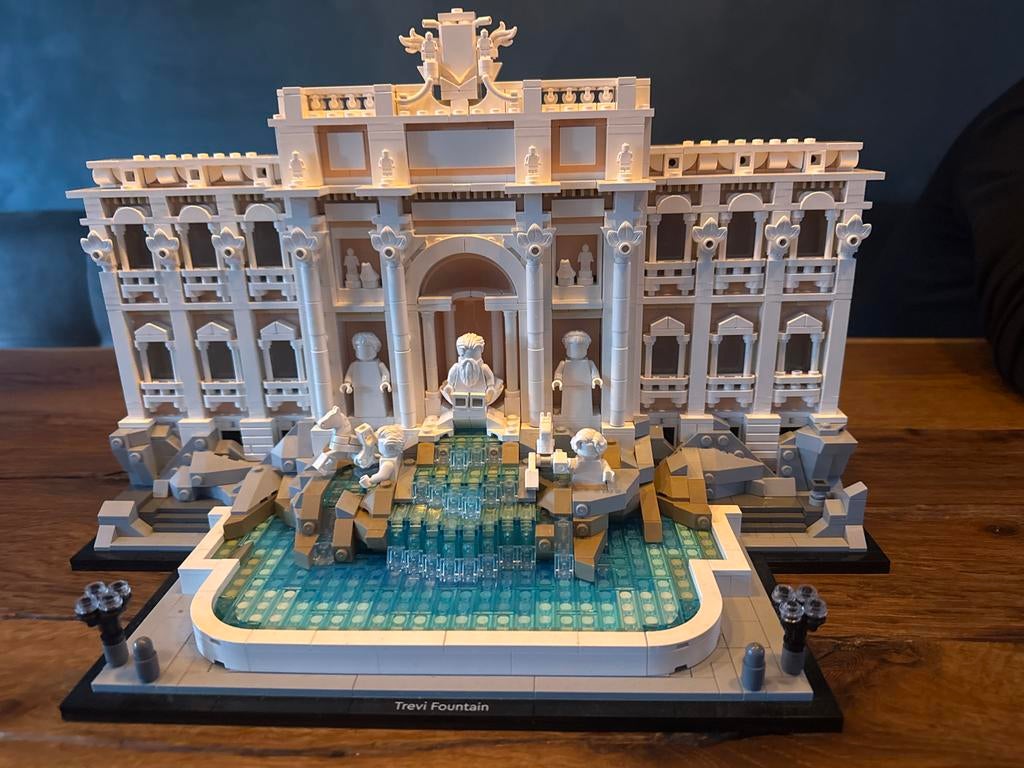Lego Creator Expert Trevifontein (21020) compleet, Ophalen, Zo goed als nieuw, Complete set, Lego