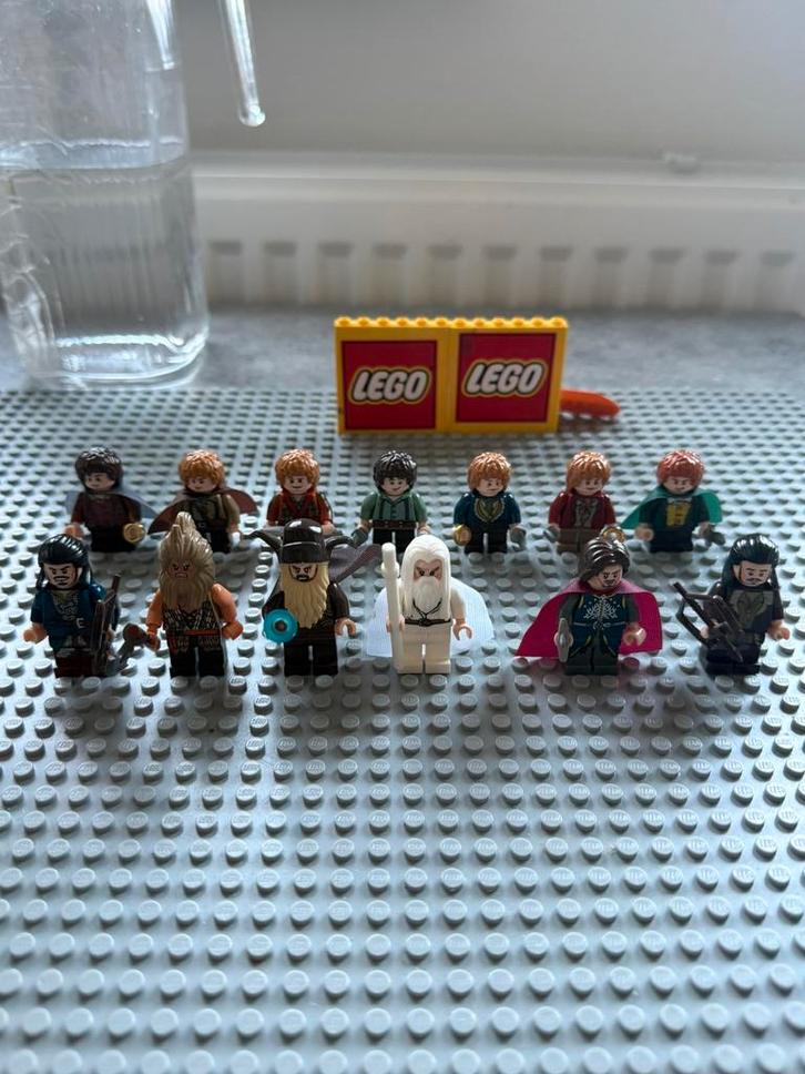 Lord of the rings / the hobbit hobbits (lego compatibel, Verzamelen, Poppetjes en Figuurtjes, Zo goed als nieuw, Ophalen of Verzenden