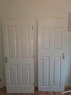 Drie paneeldeuren 211 x 83 en 211 x 78, Doe-het-zelf en Verbouw, Gebruikt, 80 tot 100 cm, Binnendeur, Ophalen of Verzenden