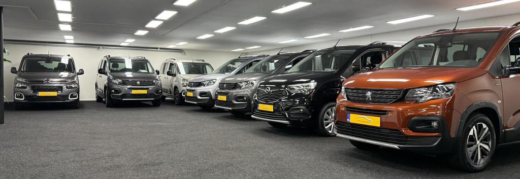 Peugeot Rifter Long 1.2 Puretech GT-line*Automaat* 7persoons, Auto's, Stof, Gebruikt, Zwart, 1199 cc