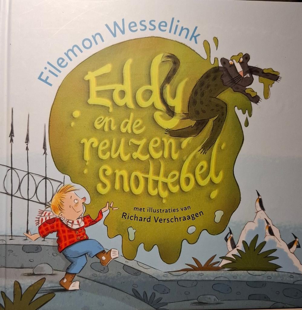 Eddy en de reuzen snottebel NIEUW BOEK Filemon Wesselink, Boeken, Ophalen of Verzenden, Nieuw, Sprookjes
