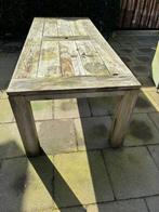 Gratis.. houten tafel.. 2.40x1.00 opknapper, Ophalen, Gebruikt, Rechthoekig, Hout