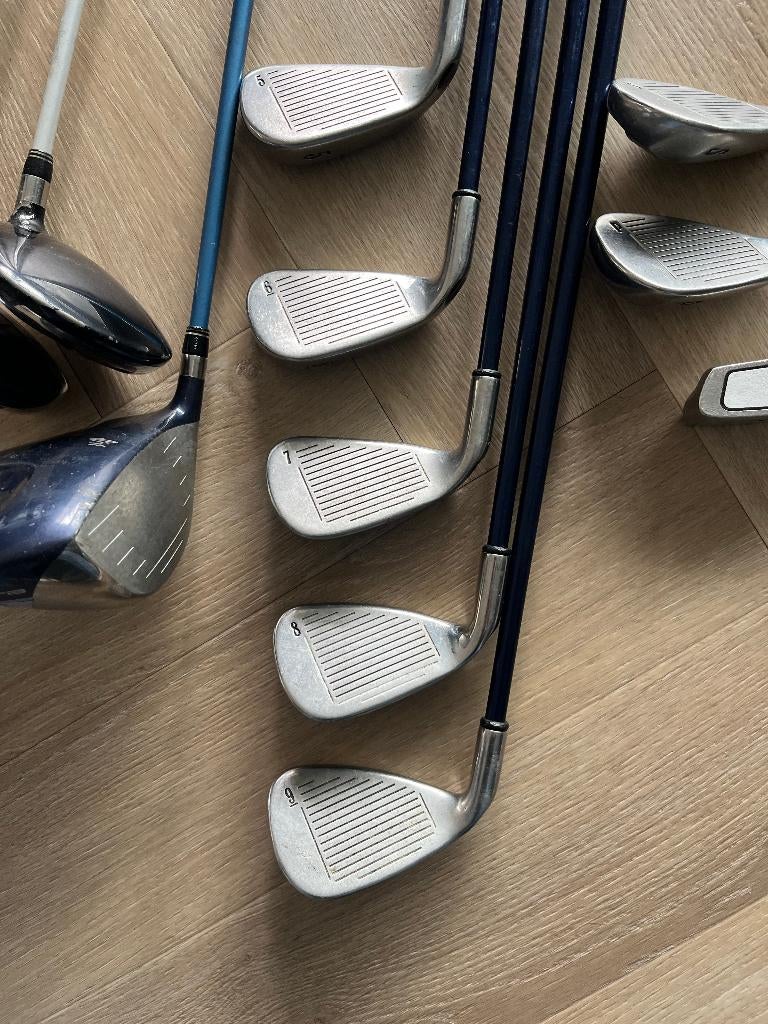 Golfset dames - merk Callaway Grafiet flex, Sport en Fitness, Golf, Ophalen, Gebruikt, Set, Callaway