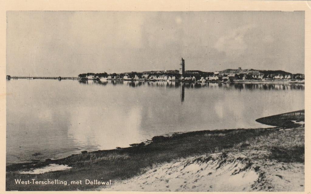 west terschelling dellewal, Ophalen of Verzenden, 1940 tot 1960, Waddeneilanden
