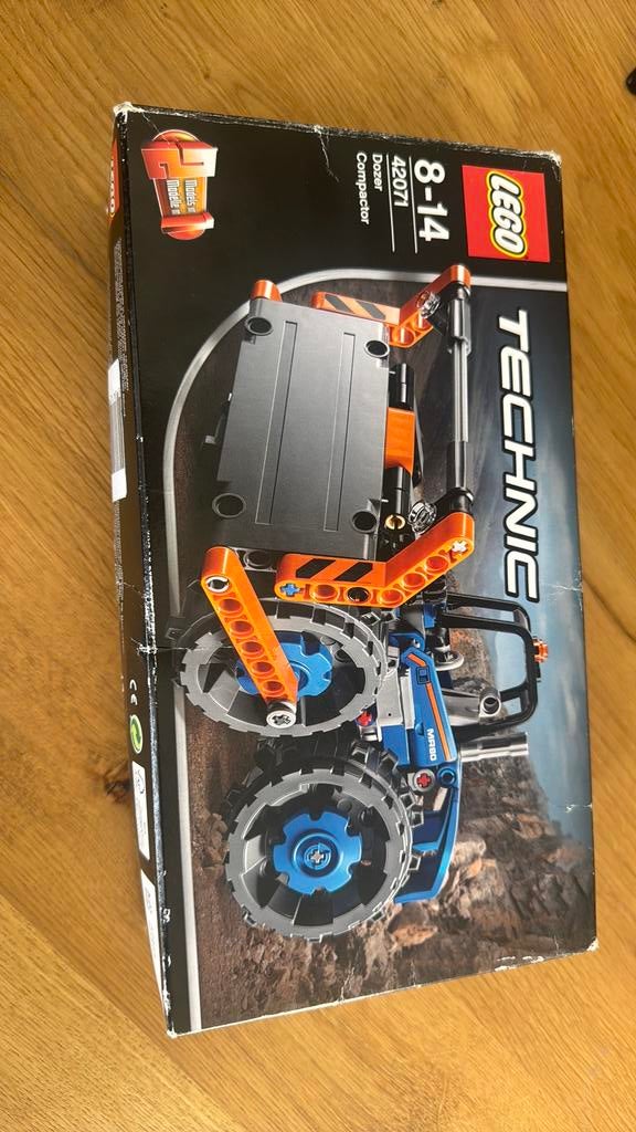 Lego 42071 dozer compactor, Ophalen of Verzenden, Zo goed als nieuw