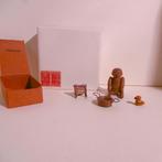 houten popje met tobbe, wasbord, eend, poppenhuis speelgoed, Verzenden, Poppenhuis