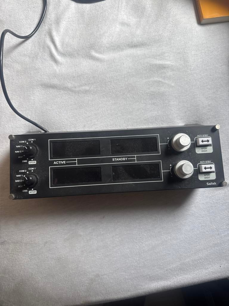 Saitek Radio Panel, Ophalen of Verzenden, Gebruikt