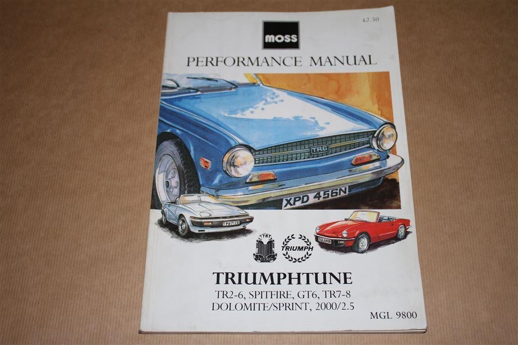 Triumphtune [o.a. Triumph Spitfire] - Performance Manual, Ophalen of Verzenden