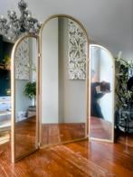 Nieuwe drieluik spiegel Riverdale Romy Goud 110 cm, Ophalen, 100 tot 150 cm, Nieuw, 75 tot 100 cm