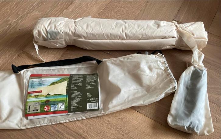 Rocktrail Schaduwdoek/ Zonnensegel, Tuin en Terras, Schaduwdoeken, Zo goed als nieuw, Ophalen of Verzenden