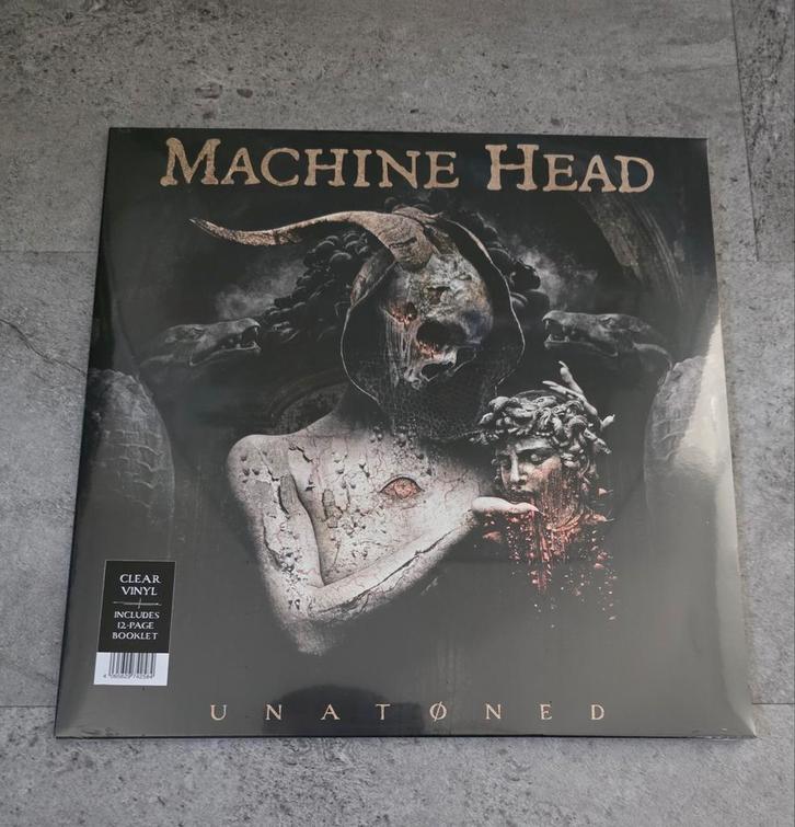 Machine Head - Unatøned LP - Helder Vinyl - Limited Edition, Cd's en Dvd's, Vinyl | Hardrock en Metal, Nieuw in verpakking, Ophalen of Verzenden
