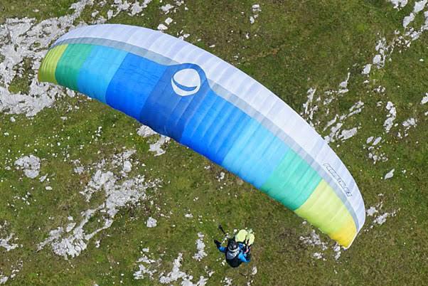 Gradient Freestyle3 (soar scherm), Sport en Fitness, Zweefvliegen en Paragliding, Ophalen of Verzenden, Zo goed als nieuw, Scherm