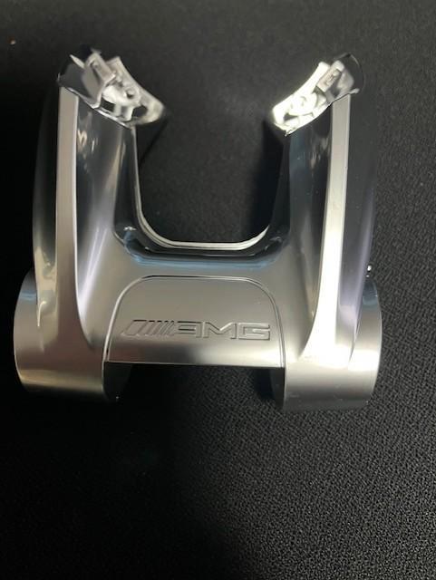 nieuw zilver amg Stuur embleem grijs amg logo w177 w118 w167, Auto diversen, Auto-accessoires, Nieuw, Ophalen of Verzenden