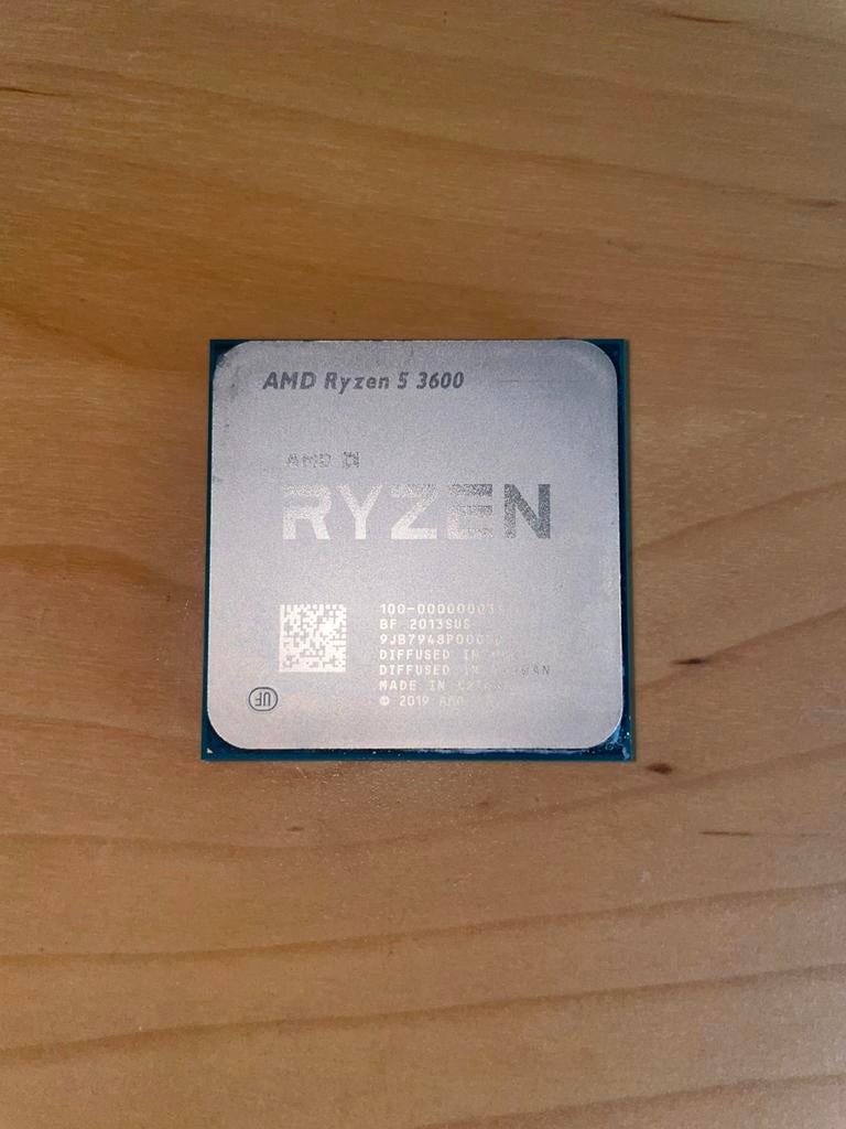 AMD Ryzen 5 3600 Processor, Computers en Software, Processors, Ophalen, 6-core, Gebruikt, 3 tot 4 Ghz