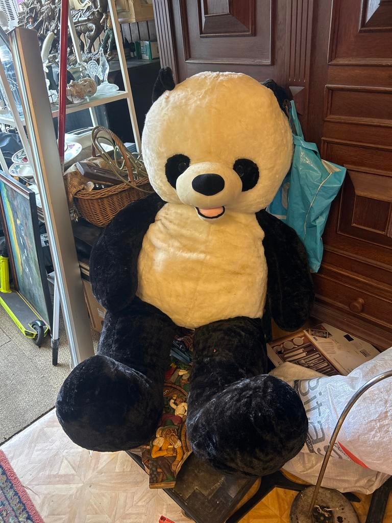 Grote panda knuffel 1,55 meter, Ophalen, Gebruikt, Beer, Meerkleurig