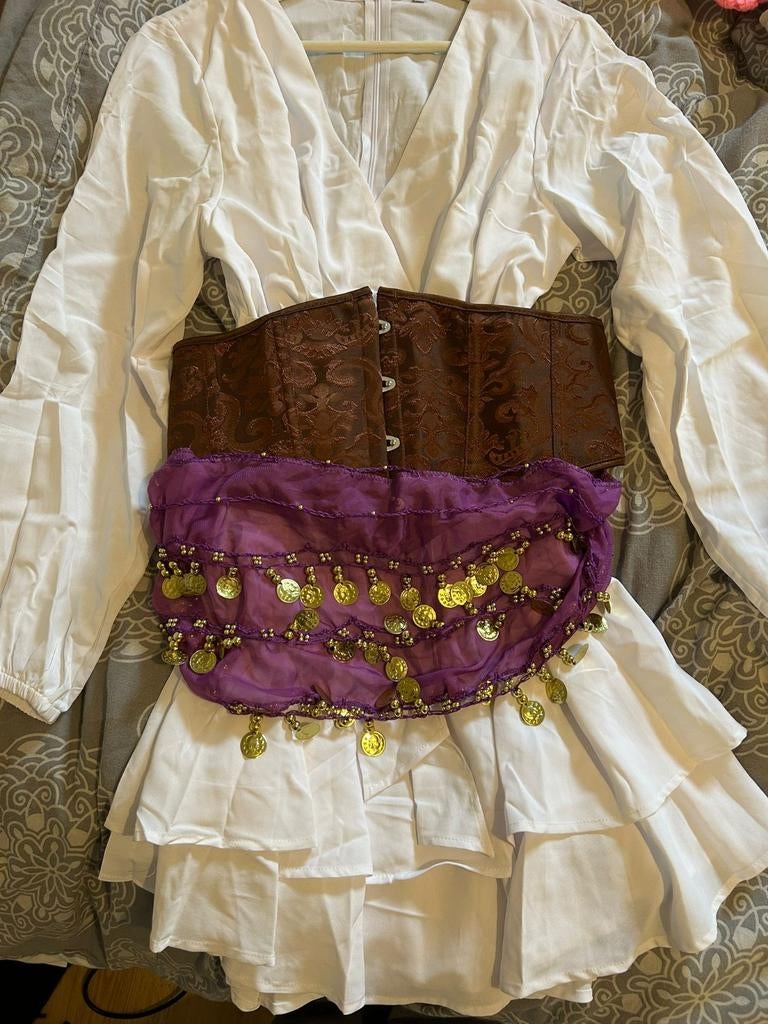 (NIEUW) CARNAVALSKOSTUUM "PIRAAT" MAAT M, Ophalen of Verzenden, Nieuw, Carnaval, Kleding
