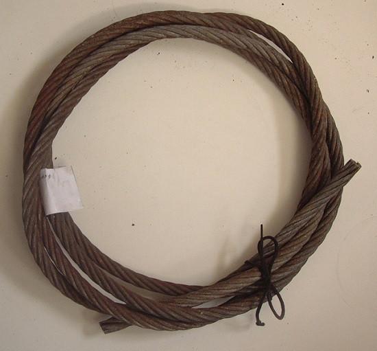 Staalkabel Hijskabel diverse Lengte en dikte, Doe-het-zelf en Verbouw, Metalen, Ophalen, Gebruikt, IJzer