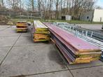 Gebruikte Sandwichpanelen 60mm Roodbruin - 100m², Ophalen, Gebruikt, Overige materialen, 50 tot 100 mm