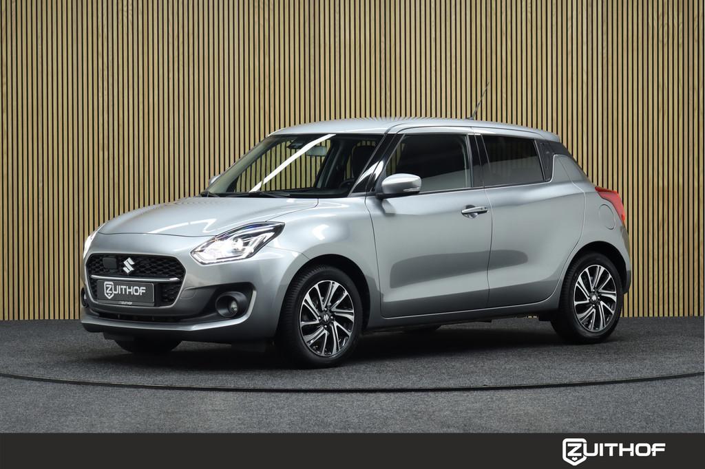 Suzuki Swift 1.2 Style Smart Hybrid | Adaptive-cruise | Park, Auto's, 12 maanden, Stof, Gebruikt, 4 cilinders