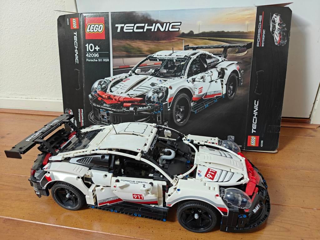 Lego Technic Porsche 911 RSR - 42096, Ophalen of Verzenden, Gebruikt