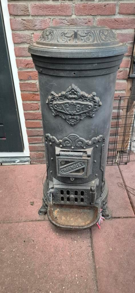 Antieke Gaskachel Thermocet 81 - Aardgastoestel, Huis en Inrichting, Kachels, Gebruikt, Vrijstaand, Gaskachel, Gas, Ophalen