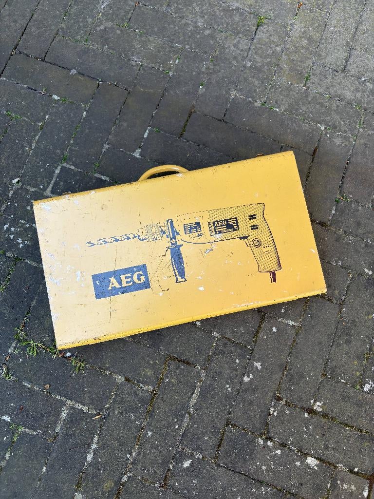 AEG SB 2E-500 boormachine, Doe-het-zelf en Verbouw, Ophalen, Gebruikt, 400 tot 600 watt, Boormachine