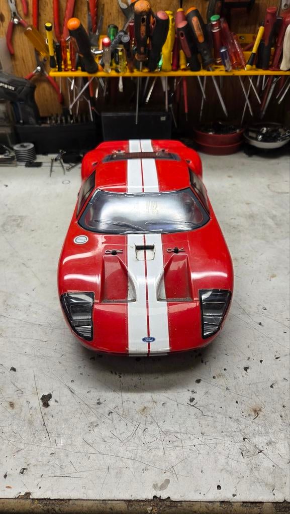 Te koop leuke Tamiya, Hobby en Vrije tijd, Gebruikt, Ophalen of Verzenden, Schaal 1:10, Auto onroad