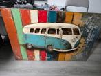 3d schilderij busje volkswagen sambabus metaal, Ophalen