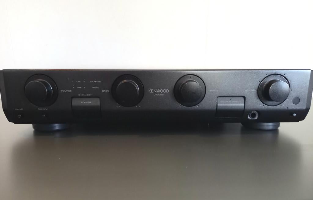 KENWOOD/ACCUPHASE L-1000C PRE-AMP + PHONO + XLR + A.B., Ophalen of Verzenden, Gebruikt, Stereo, Overige merken