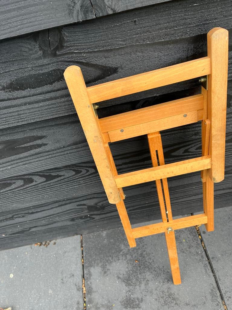 Houten lessenaar - Ezel voor schilderen of presentaties, Hobby en Vrije tijd, Schilderen, Ophalen of Verzenden, Gebruikt, Ezel