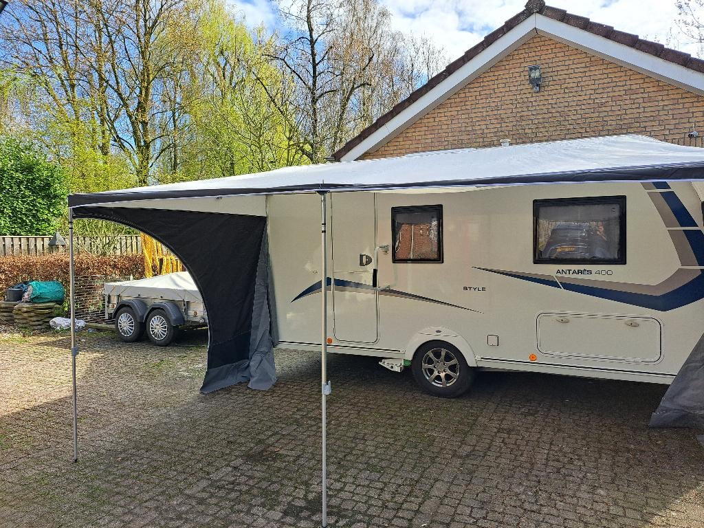 Dorema panorama luifel maat 10 met aluminium frame, Ophalen, Zo goed als nieuw, Ten Cate All Season 240g/m2, Dorema