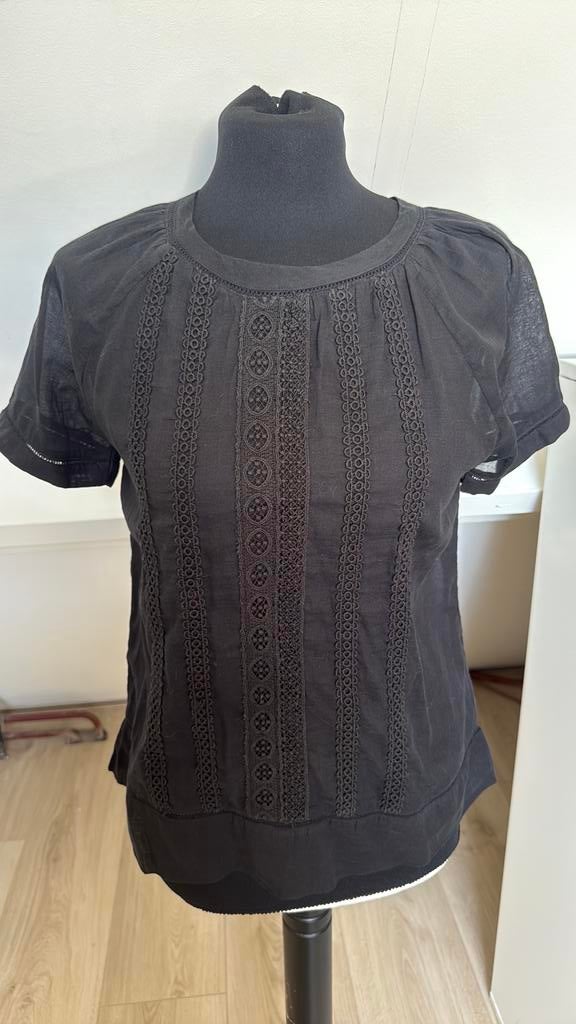 By Bar blouse katoen 36, Kleding | Dames, Blauw, Ophalen of Verzenden, Zo goed als nieuw, Korte mouw