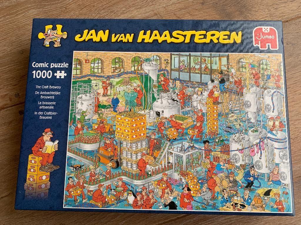 Jan van Haasteren puzzel, Ophalen of Verzenden, 500 t/m 1500 stukjes, Zo goed als nieuw, Legpuzzel