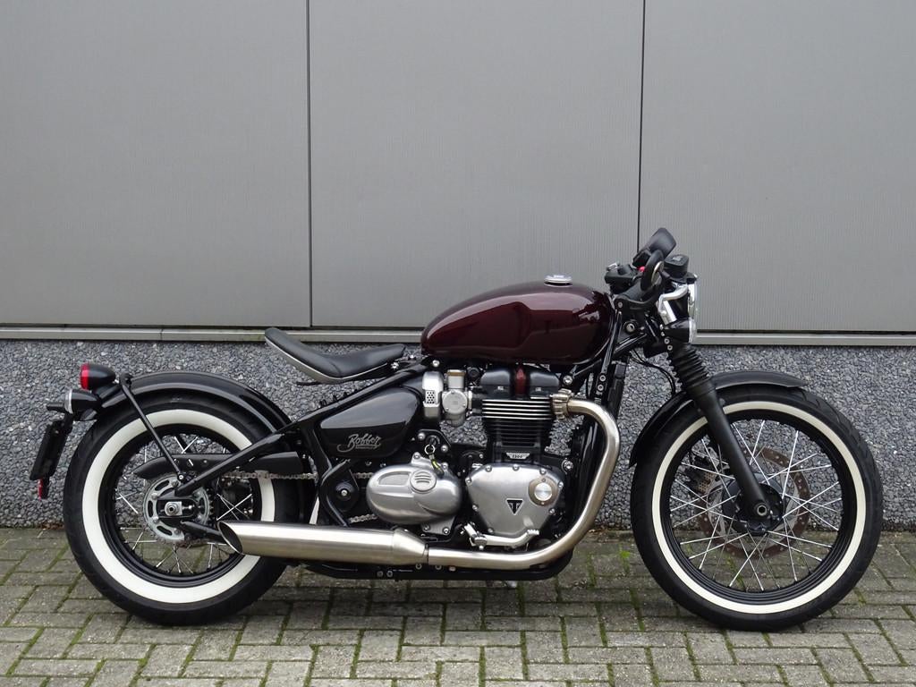Triumph BONNEVILLE BOBBER (bj 2018), Chopper, Bedrijf, Meer dan 35 kW, 1200 cc