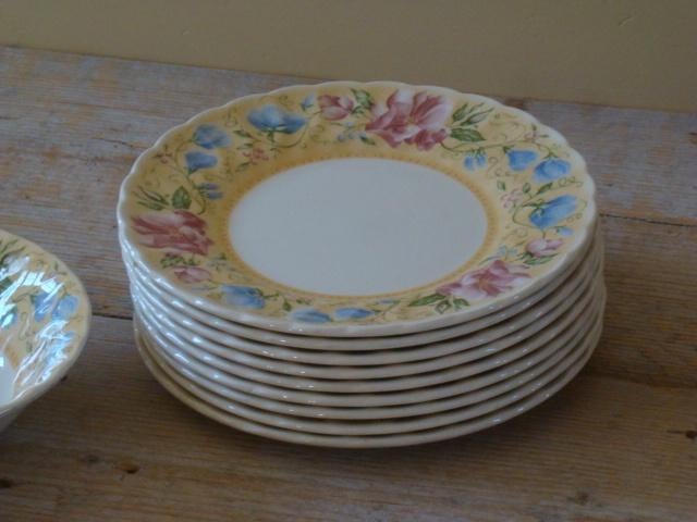 Servies, Churchill England, Chelsea, gaaf