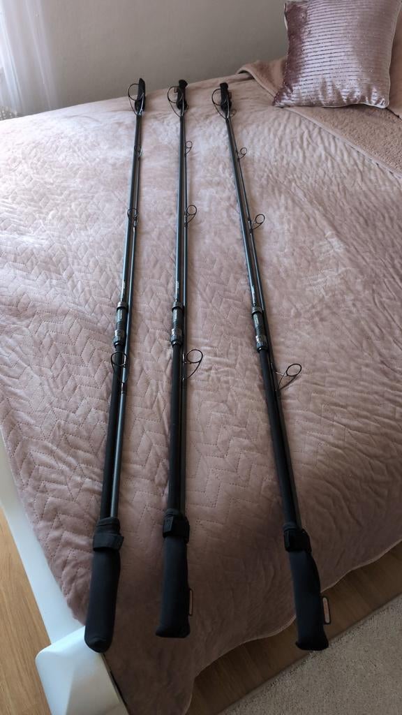 Fox Horizon X6, 12ft, 3,25lb. FOX. 3 stuks met Sleeve., Watersport en Boten, Ophalen, Werphengel