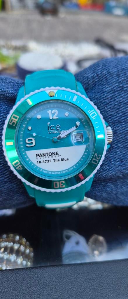 ICE WATCH Pantone Universe Tile Blue, Overige merken, Kunststof, Gebruikt, Polshorloge
