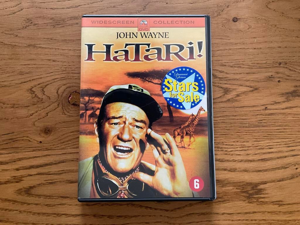 14). HATARI, Howard Hawks, John Wayne, Hardy Krüger (1961)., 1960 tot 1980, Alle leeftijden, Ophalen of Verzenden, Zo goed als nieuw