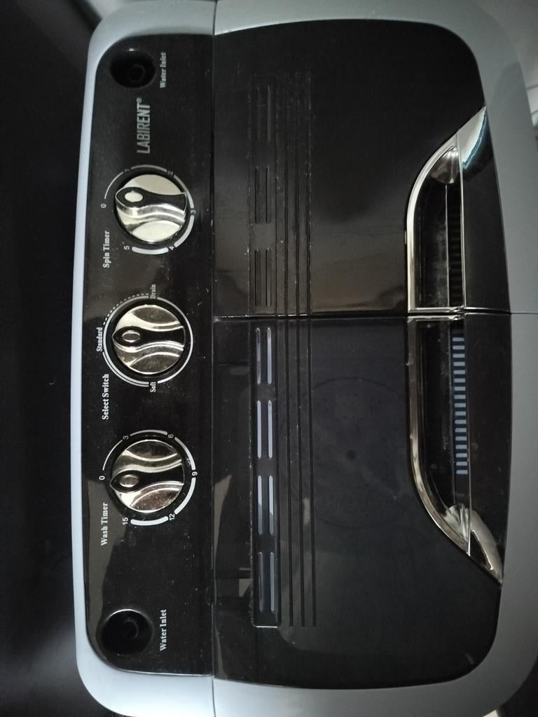 Labirent camping wasmachine met centrifuge, Witgoed en Apparatuur, Wasmachines, Gebruikt, Bovenlader, Minder dan 4 kg, Minder dan 85 cm