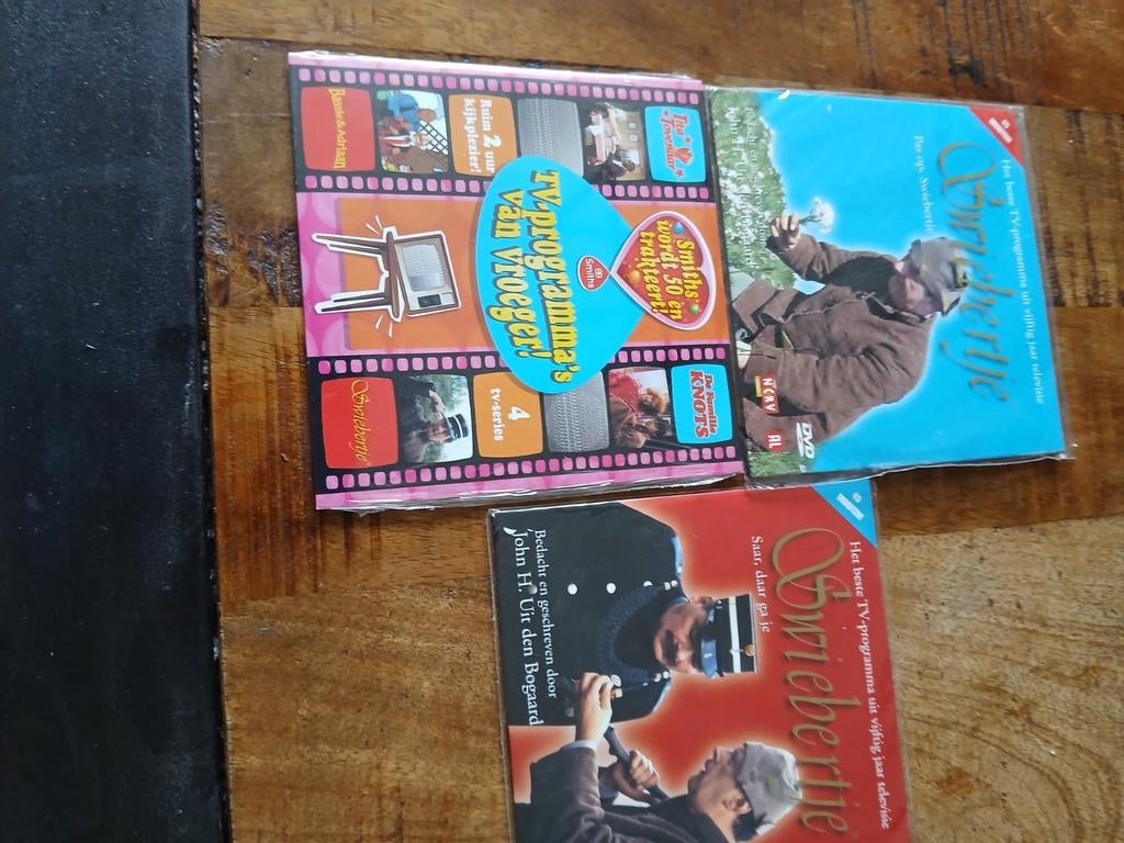 4 DVD's: Swiebertje, Dokter Deen, André van Duin, TV Vroeger, Gebruikt, Alle leeftijden, Boxset, Ophalen of Verzenden