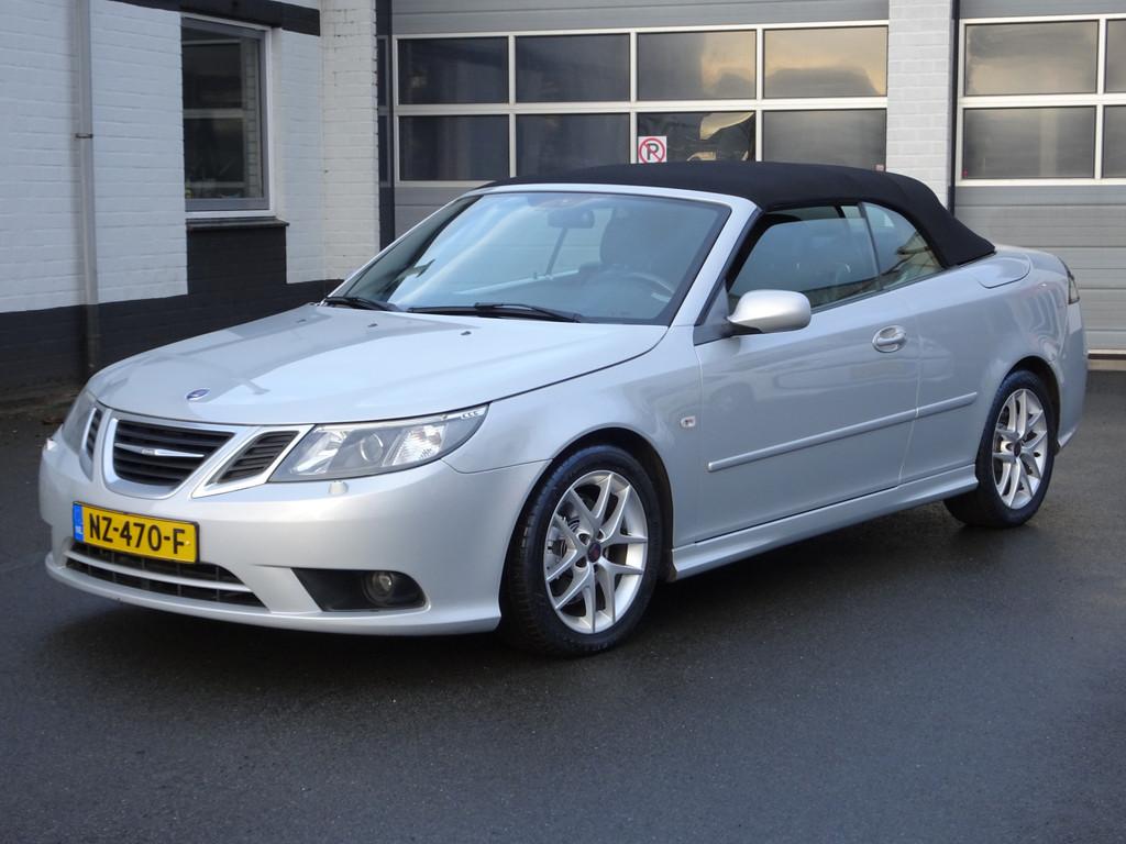 Saab 9-3 Cabrio 2.0t Vector Spring Edition Automatische airc, 1998 cc, Zwart, Cabriolet, 4 stoelen