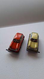 2 blikken vintage speelgoed auto's/Technofix, Ophalen, Gebruikt