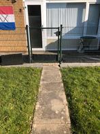 Hekwerk met poort, Ophalen, Met poort, Gebruikt, Dubbelstaafmat hekwerk